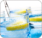 water glasses
