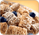 Frosted Mini-Wheats and Blueberries